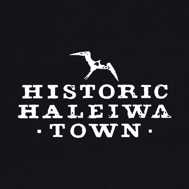 Historic Haleiwa Town by HaleiwaNorthShoreSign